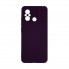 Тонкий чехол TPU с текстурой карбона ArmorStandart LikeCarbon для Xiaomi Redmi 12C, Purple