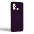 Тонкий чехол TPU с текстурой карбона ArmorStandart LikeCarbon для Xiaomi Redmi 12C, Purple