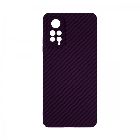 Чехол-накладка TPU ArmorStandart LikeCarbon для Xiaomi Redmi Note 12 Pro 4G, фиолетовый
