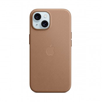 Чохол FineWoven Case with MagSafe Original для Apple iPhone 15, Taupe