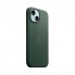 Чехол FineWoven Case with MagSafe Original для Apple iPhone 15 (OEM), Evergreen