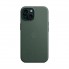 Чехол-накладка с MagSafe FineWoven Case with MagSafe Original для Apple iPhone 15 Plus Evergreen
