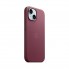 Чохол FineWoven Case with MagSafe Original для Apple iPhone 15 Plus Mulberry
