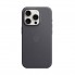 Чехол FineWoven Case with MagSafe Original для Apple iPhone 15 Pro, FineWoven, Black (чёрный)