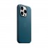 Чохол-накладка FineWoven Case with MagSafe Original для Apple iPhone 15 Pro (OEM), Pacific Blue (синій)