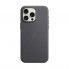 Чохол-накладка FineWoven Case with MagSafe Original для Apple iPhone 15 Pro Max (OEM), Black (чорний)