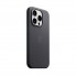 Чохол-накладка FineWoven Case with MagSafe Original для Apple iPhone 15 Pro Max (OEM), Black (чорний)