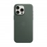 Чохол-накладка FineWoven Case with MagSafe Original для Apple iPhone 15 Pro Max (OEM), Evergreen (зелений)