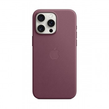 Чохол-накладка FineWoven Case with MagSafe Original для Apple iPhone 15 Pro Max Mulberry