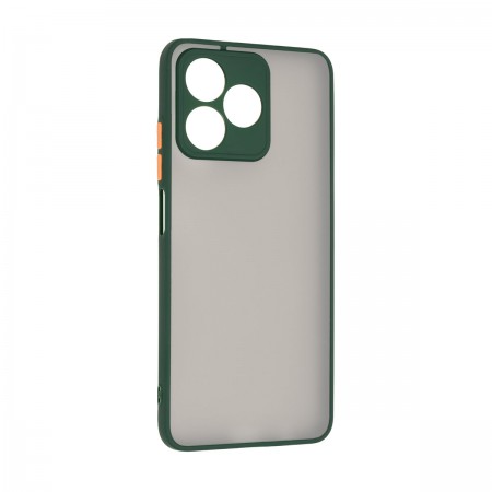 Чохол-накладка ArmorStandart Frosted Matte для Realme C51 / C53 / Note 50, Dark Green (зелений)