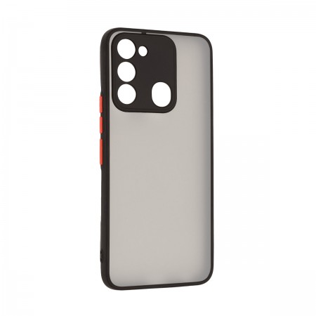 Чохол-накладка ArmorStandart Frosted Matte для Tecno Spark Go 2022 (KG5), Black (чорний)