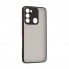 Чохол-накладка ArmorStandart Frosted Matte для Tecno Spark Go 2022 (KG5), Black (чорний)