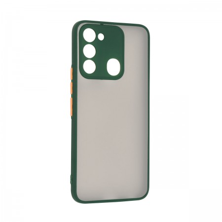 Чохол-накладка ArmorStandart Frosted Matte для Tecno Spark Go 2022 (KG5), Dark Green (зелений)