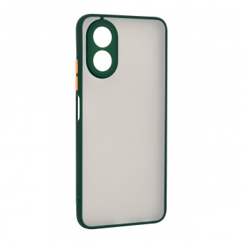 Чохол-накладка ArmorStandart Frosted Matte для OPPO A18 4G / A38 4G, Dark Green (зелений) Чохол-накладка ArmorStandart Frosted Matte для OPPO A18 4G / A38 4G, Dark Green (зелений)