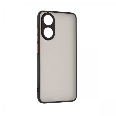 Чохол-накладка ArmorStandart Frosted Matte для OPPO A78 4G, Black (чорний)