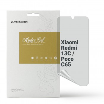 Гідрогелева плівка ArmorStandart антишпигун для Xiaomi Redmi 13C 4G / Poco C65, діагональ 6.74