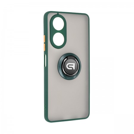 Чохол-накладка ArmorStandart Frosted Matte Ring для OPPO A58 4G, Dark Green (зелений)
