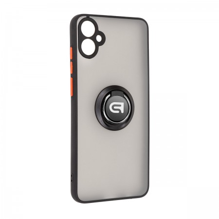 Чохол-накладка ArmorStandart Frosted Matte Ring для Samsung A05 (A055), Black (чорний)