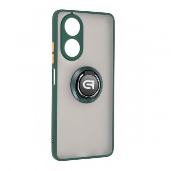 Чохол-накладка ArmorStandart Frosted Matte Ring для Samsung S23 FE 5G (SM-S711), Dark Green (зелений) Чохол-накладка ArmorStandart Frosted Matte Ring для Samsung S23 FE 5G (SM-S711), Dark Green (зелений)