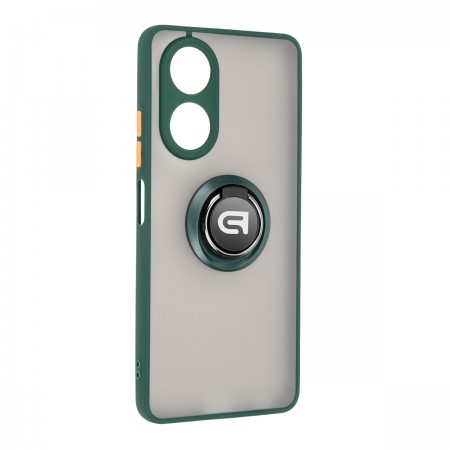 Чохол-накладка ArmorStandart Frosted Matte Ring для Samsung S23 FE 5G (SM-S711), Dark Green (зелений)