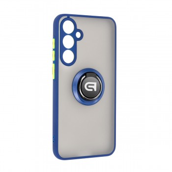Чохол-накладка ArmorStandart Frosted Matte Ring для Samsung S23 FE 5G (SM-S711), Navy Blue (синій) Чохол-накладка ArmorStandart Frosted Matte Ring для Samsung S23 FE 5G (SM-S711), Navy Blue (синій)