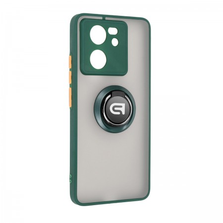 Чохол-накладка ArmorStandart Frosted Matte Ring для Xiaomi 13T / 13T Pro, Dark Green (зелений)