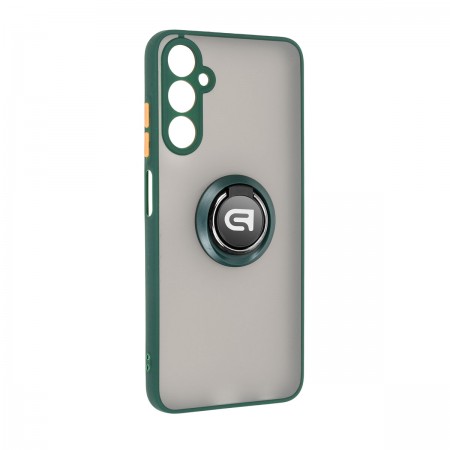 Чохол-накладка ArmorStandart Frosted Matte Ring для Samsung A05s (A057), Dark Green (зелений)