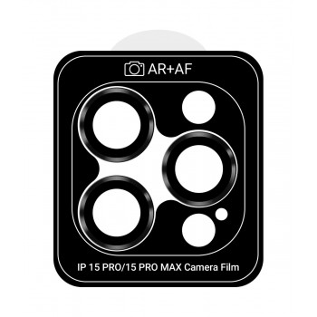 Захисне скло для камери ArmorStandart Pro для iPhone 15 Pro / 15 Pro Max Black Titanium