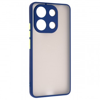 Чехол-накладка ArmorStandart Frosted Matte для Xiaomi Redmi Note 13 4G, тёмно-синий (Navy Blue)