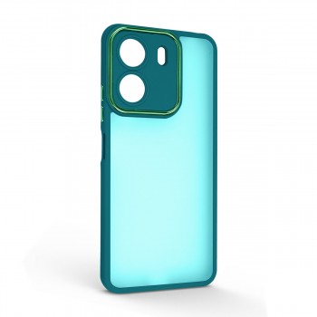 Чехол-накладка с матовой полупрозрачной задней панелью ArmorStandart Shade для Xiaomi Redmi 13C 4G Dark Green