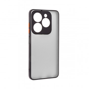 Чохол-накладка ArmorStandart Frosted Matte для Tecno Spark 20 (KJ5n) / 20C (BG7n), Black (чорний) Чохол-накладка ArmorStandart Frosted Matte для Tecno Spark 20 (KJ5n) / 20C (BG7n), Black (чорний)