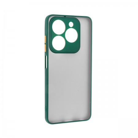 Чохол-накладка ArmorStandart Frosted Matte для Tecno Spark Go 2024 (BG6), Dark Green (зелений)