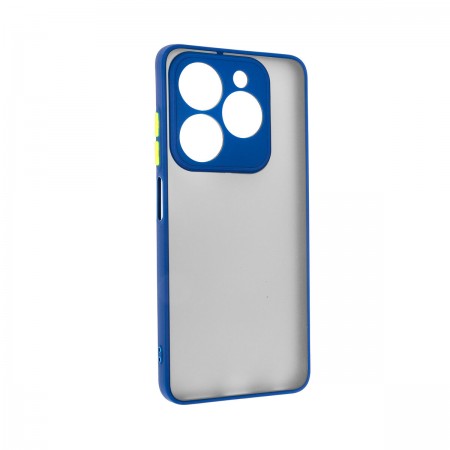 Чохол-накладка ArmorStandart Frosted Matte для Tecno Spark Go 2024 (BG6), Navy Blue (синій)