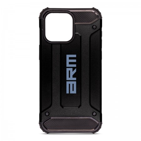Чехол-накладка ArmorStandart Panzer для Apple iPhone 15 Pro Max, Black (чёрный)