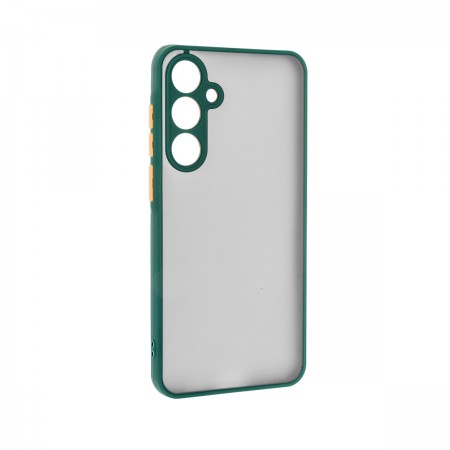 Чехол-накладка ArmorStandart Frosted Matte для Samsung A55 5G (A556), тёмно-зелёный