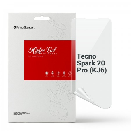 Гідрогелева плівка ArmorStandart для Tecno Spark 20 Pro (KJ6), діагональ 6.78