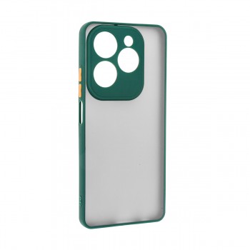 Чохол-накладка ArmorStandart Frosted Matte для Tecno Spark 20 Pro (KJ6), Dark Green (зелений) Чохол-накладка ArmorStandart Frosted Matte для Tecno Spark 20 Pro (KJ6), Dark Green (зелений)