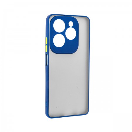 Чехол-накладка ArmorStandart Frosted Matte для Tecno Spark 20 Pro (KJ6), Navy Blue (синий)