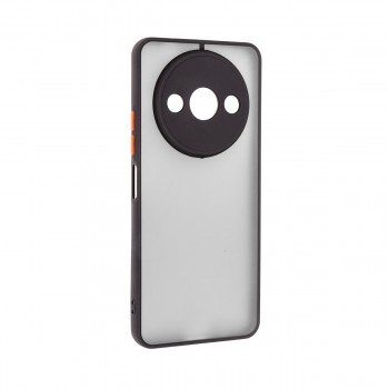Чохол-накладка ArmorStandart Frosted Matte для Xiaomi Redmi A3, Black (чорний)