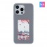 Чохол ArmorStandart Ink Screen зі скляною задньою панеллю та NFC-дисплеєм для Apple iPhone 15 Pro Max, сірий