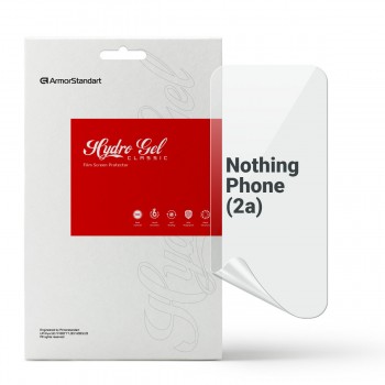 Гідрогелева плівка ArmorStandart для Nothing Phone (2a), діагональ 6.7 Гідрогелева плівка ArmorStandart для Nothing Phone (2a), діагональ 6.7