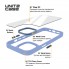 Чохол ArmorStandart UNIT2 із прозорою задньою стінкою для Apple iPhone 11, блакитний (Sky Blue)