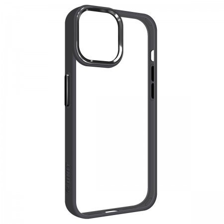Чехол ArmorStandart UNIT2 для iPhone 13 с цветным бампером, Black (чёрный)