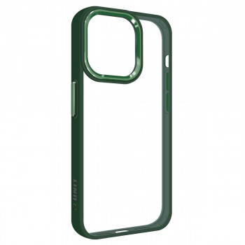 Чехол с прозрачной задней панелью ArmorStandart UNIT2 для Apple iPhone 13 Pro, Green