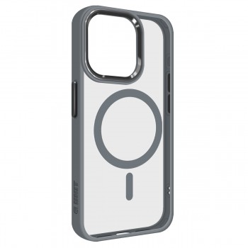 Чехол-накладка ArmorStandart Unit MagSafe для Apple iPhone 15 Pro, Grey (серый)