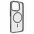 Чехол-накладка ArmorStandart Unit MagSafe для Apple iPhone 15 Pro, Grey (серый)