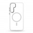 Прозрачный чехол с MagSafe ArmorStandart Unit MagSafe для Samsung S24 Plus Matte Clear Silver
