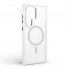 Прозорий чохол ArmorStandart Unit MagSafe для Samsung S24 Ultra, Matte Clear Silver
