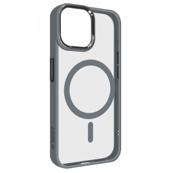 Прозорий чохол ArmorStandart Unit MagSafe для Apple iPhone 15, Grey