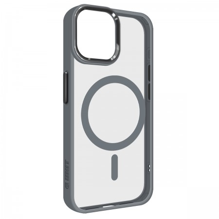 Прозорий чохол ArmorStandart Unit MagSafe для Apple iPhone 15, Grey